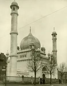 Minarets: Berlin Mosque, around 1930