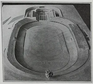 Mockup: Berlin Olympic Stadium Model
