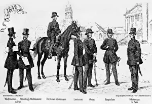Patrolman: Berlin police, 1848