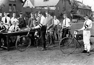 Agers: Berlin pupils at the Bismarck games, 1915
