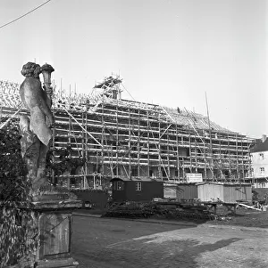 Bundesprasident: Berlin - reconstruction of Schloss Bellevue 1954