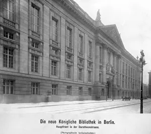 Dorotheenstrasse: Berlin State Library, 1909