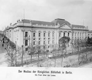 Linden: Berlin State Library, 1914