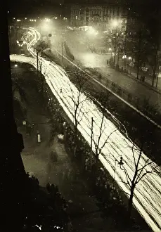 Conventions: Berlin: Torchlight procession of the National