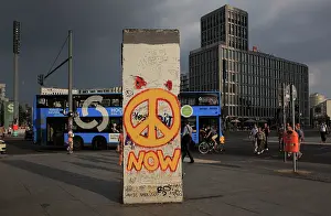 Potsdamerplatz: Berlin Wall section, Potsdamerplatz, Berlin, Germany