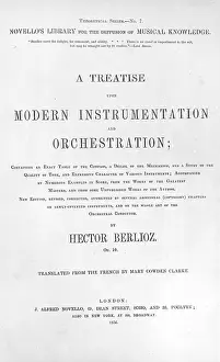Novello: BERLIOZ ( 1803 -1869 )