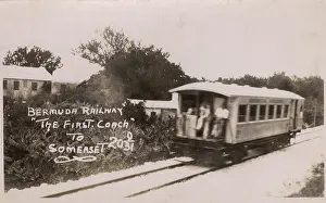 Firs: Bermuda Railway -The first coach to Somerset