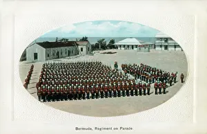 Ranks: Bermuda - Regiment on Parade