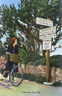 Overeas: A Bermuda Sign post