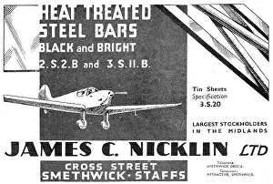 Nicklin: Bernard Nicklin & Co.Aircraft Steel Sheets & Bars