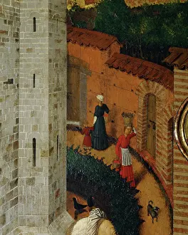 Bernat Martorell. Altarpiece of the Transfiguration. Detail