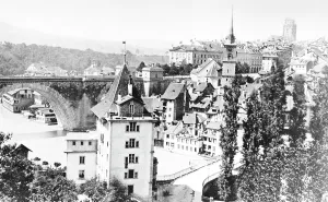 Rosengarten: Berne, from the Rosengarten c1870