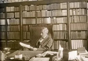 Kellermann: Bernhard Kellermann at his desk