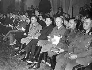 Colleges: Bernhard Rust on the day of Physical Education, 1937