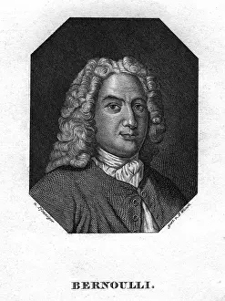 Bernoulli: Bernoulli, Daniel, 8.2.1700 - 7.3.1782, Swiss