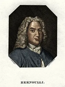 Bernoulli: Bernoulli, Daniel 8.2.1700 - 7.3.1782, Swiss