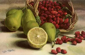 Overflowing: Berries and Pears
