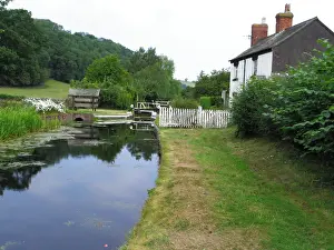 Montgomeryshire: Berriew Lock, Montgomery Canal