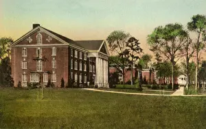 Columned: Berry Schools Quadrangle. Mount Berry