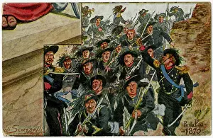 Piedmontese: The Bersaglieri take Porta Pia - Rome - Risorgimento