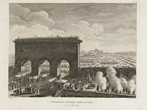 1790: Berthault After Prieur. Festival of