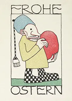 Loffler: Bertold Loffler. 'Happy Easter!' Wiener