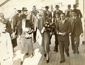 Beryl: Beryl Markham (1902-1986) on her arrival back in the UK