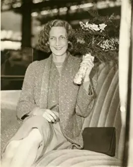 Beryl: Beryl Markham (1902-1986) on her arrival back in the UK