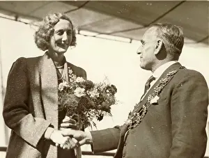Beryl: Beryl Markham (1902-1986) on her arrival back in the UK