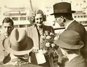 Beryl: Beryl Markham (1902-1986) on her arrival back in the UK