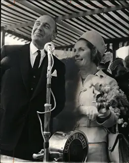 Wallsend: Beryl Maudling and Nilmar Reksten, launch of tanker