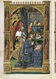 Kneeler: BESANCON, Master Jacques de (end 15th century)