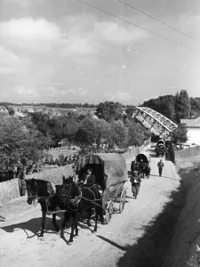 Continuing: Bessarabia German trek on the Prut, the fall of 1940