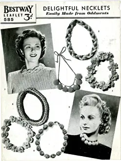 Recycling: Bestway pattern for Delightful Necklets