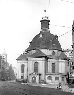 Mauerstraße: Bethlehem Church in Berlin, around 1925