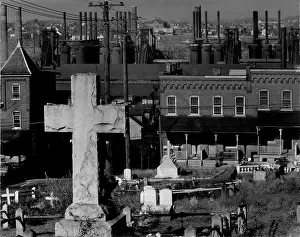 Smokestack: Bethlehem graveyard and steel mill, Pennsylvania, ?
