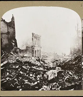 Shelled: BETHUNE IN RUINS IN WWI