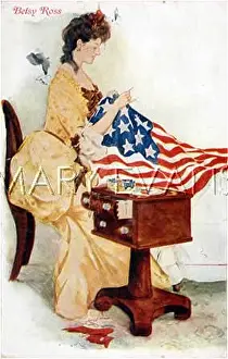 Stitches: BETSY ROSS AND FLAG