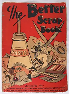 2507: The better scrap book cover, font, paste, photos