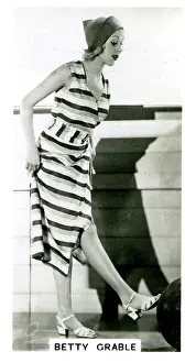 Sandals: Betty Grable, American actress, dancer, model and singer