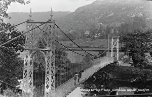 Conwy: Betty Y Coed Suspension Bridge