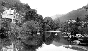 Coed: Betws-y-Coed, the River c1876