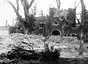 Festubert: Beuary Chateau, Festubert during the First World War
