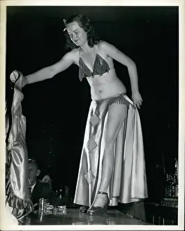 Stripping: Beulah Wright dances at Opera House, New Orleans