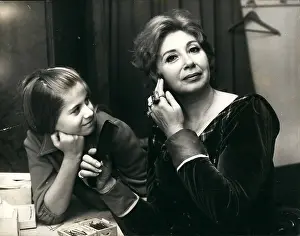 Sills: Beverly Sills, American opera singer, and daughter Muffy