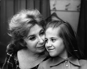 Sills: Beverly Sills, American opera singer, and daughter Muffy