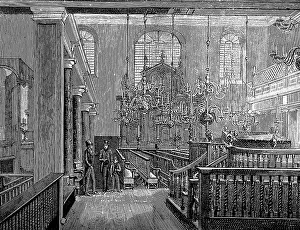 C1889: Bevis Marks Synagogue, London 1889