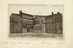 Bexley: Bexley Parsonage, as it appearedwithin the porch