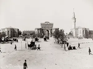 Campus: BeyazEcnt Tower, also named Seraskier Tower, Istanbul, Turk