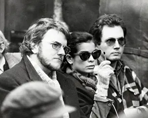 Amnesty: Bianca Jagger, actress and model, bidding at Sotheby's